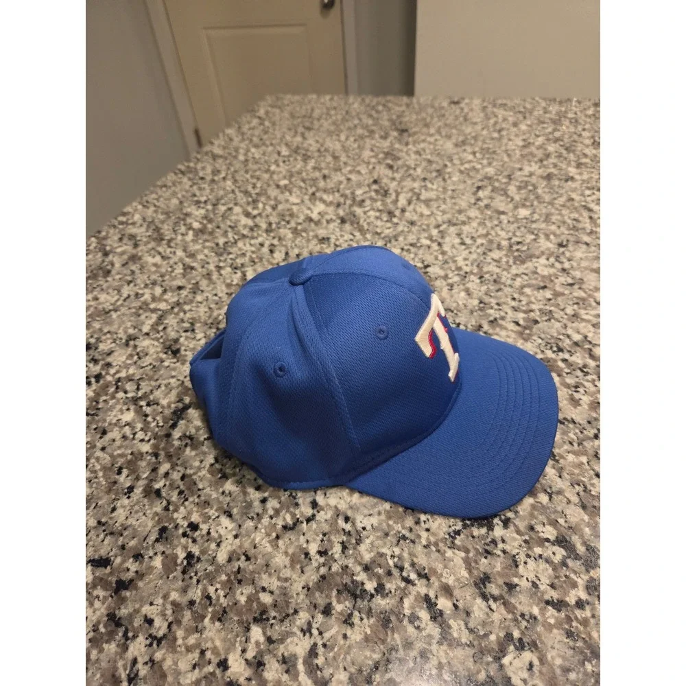 OC Sports Texas Rangers Baseball Cap Youth Blue MLB Embroidered Hat